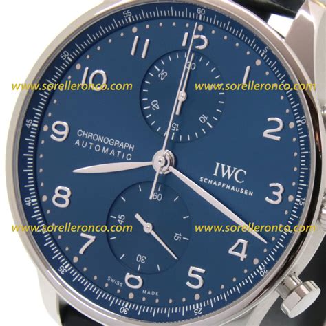 iwc portoghese nero e blu|IWC Portuguese .